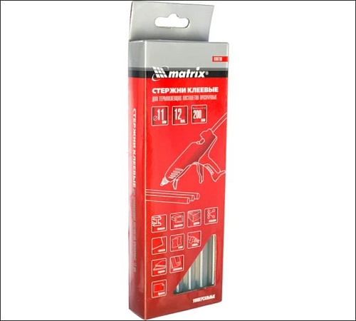 Клеевые стержни 11х200мм MATRIX (12шт)