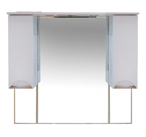 Зеркало-шкаф Кари 100 белая пленка