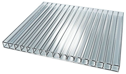 Поликарбонат СОТАПЛАСТ 4мм 2,1х6м  Premium прозрачный (0,52)