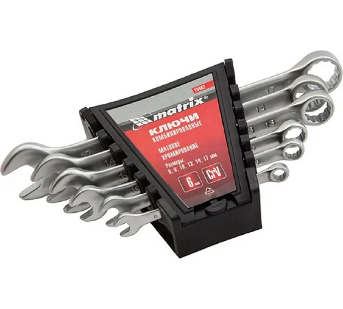 Набор ключей комбинированные 6-17 мм (6шт)