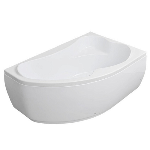 Ванна акриловая AQUANET CAPRI 170x110 R правая с каркасом и с фронтальной панелью 205387/155532