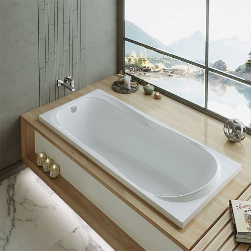 Ванна акриловая SAIMA 180х80 ALEX BAITLER с каркасом