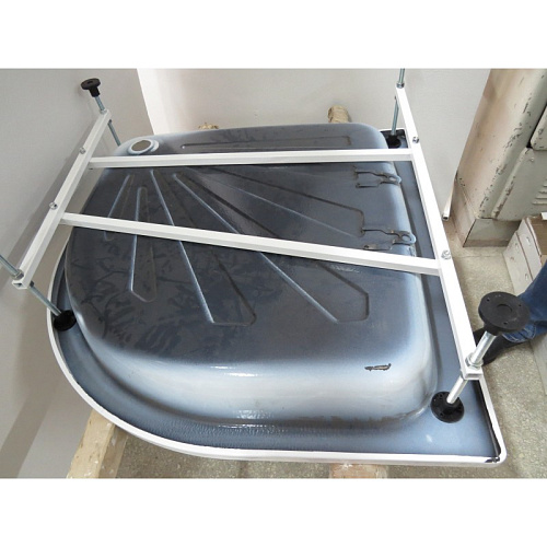 Подставка под эмалированный поддон 90 полукруглый