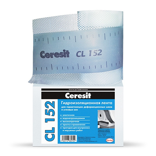 Лента уплотнительная Ceresit CL152/10
