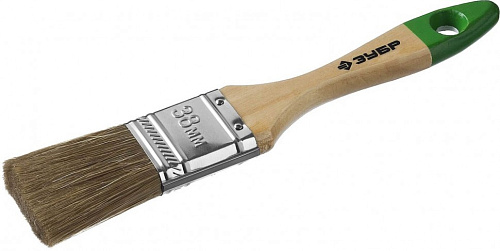 Кисть плоская ЗУБР 38мм для высокотекучих ЛКМ