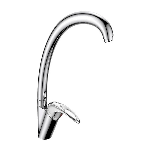 Смеситель для кухни "дуга" Ascella Chrome латунь VALFEX