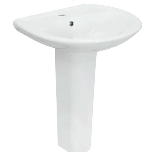 Умывальник АТТИКА 55см с пьедесталом Sanita