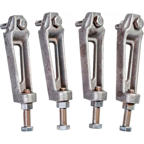 Ножки к чугунной ванне Универсал регулируемые с выемкой комплект