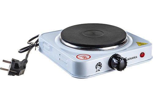 Плита электро ВАСИЛИСА ВА 904 дисковая 1 конфорочная белый