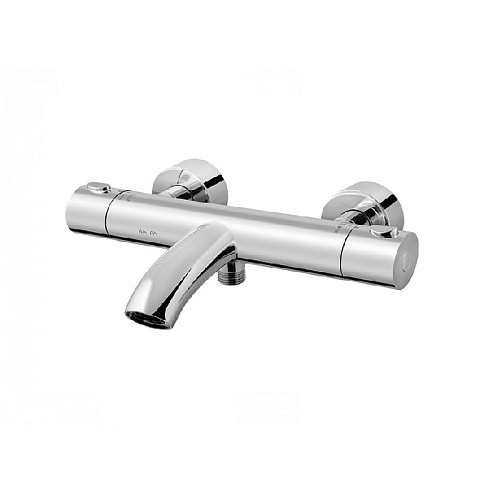 Смеситель для ванны и душа Sense с термостатом хром