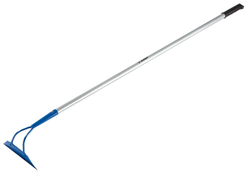 Мотыга ЗУБР ЭКСПЕРТтрапеионный профиль алюминевый черенок