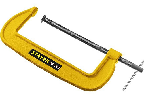 Струбцина STAYER G образная 200мм