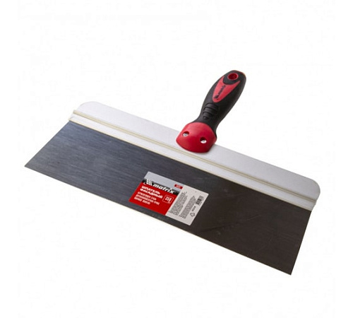 Шпатель фасадный нержавеющая сталь 350мм 2-компонентной ручка широкое полотно MATRIX