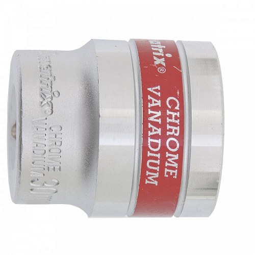 Головка торцевая 30мм 12 гранная CrV хром MATRIX