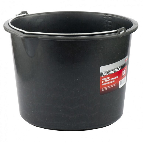 Ведро строительное мерное 20л ударопрочное MATRIX