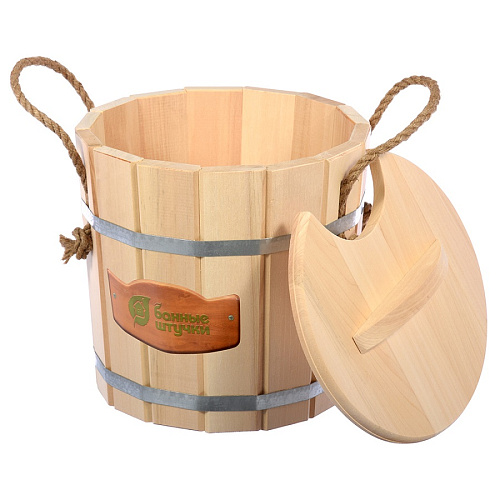 Запарник 8л с крышкой липа