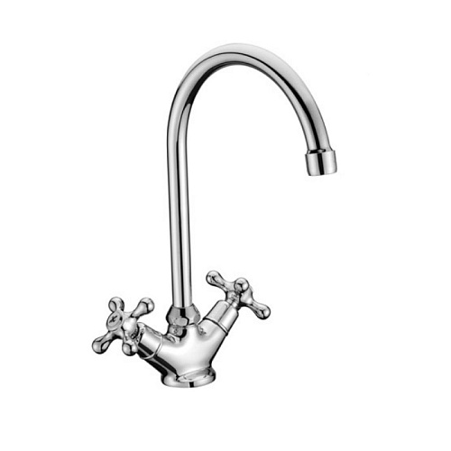 Смеситель STANDART для кухни с поворотным изливом 315мм LM2105С