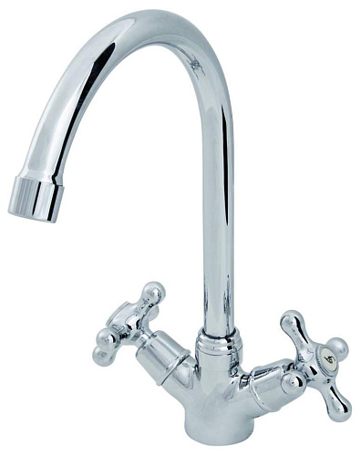 Смеситель для кухни Bourgeois 266 излив хром