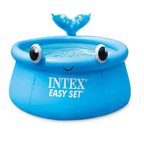 Бассейн детский надувной Веселый кит 183х51см 880л