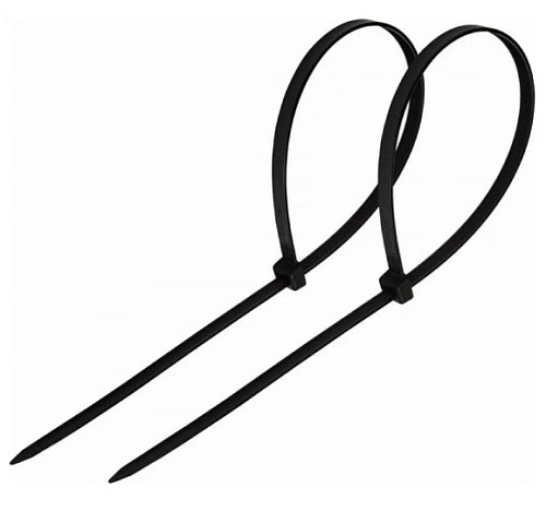 Хомуты 150*2,5мм пластиковые черные (100шт)