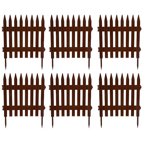 Заборчик Декоративный № 1 3м серый