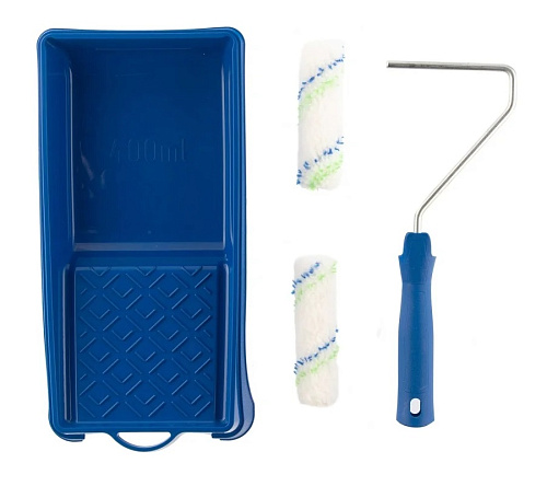 Валик+ванночка 110мм полиэстер СИБРТЕХ