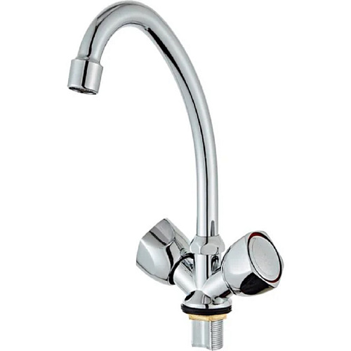 Смеситель для кухни с гайкой ЕССО Е42020