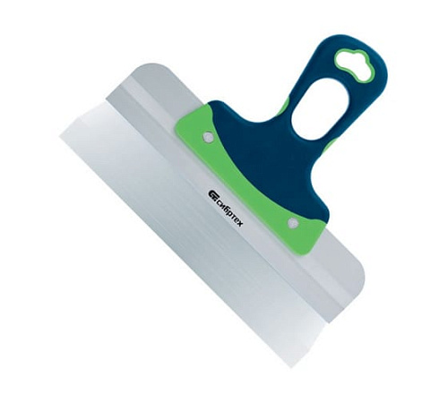 Шпатель фасадный нержавеющая сталь 300мм СИБРТЕХ 2-компонентная ручка