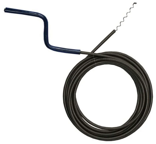Трос сантехнический пружиннонавитый  d=9,0мм  5,0м