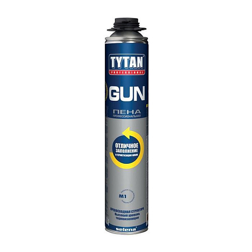 Пена монтажная TYTAN GUN проф 750мл Пена монтажная TYTAN GUN проф 750мл