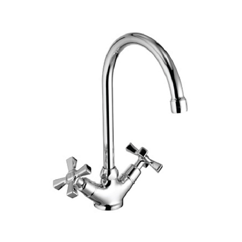 Смеситель BENEFIT для кухни двуручный с поворотным изливом 315 LM2505С