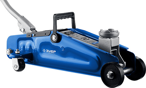 Домкрат ЗУБР ПРОФЕССИОНАЛ Т30 2т 135х330мм подкатной гидравлический