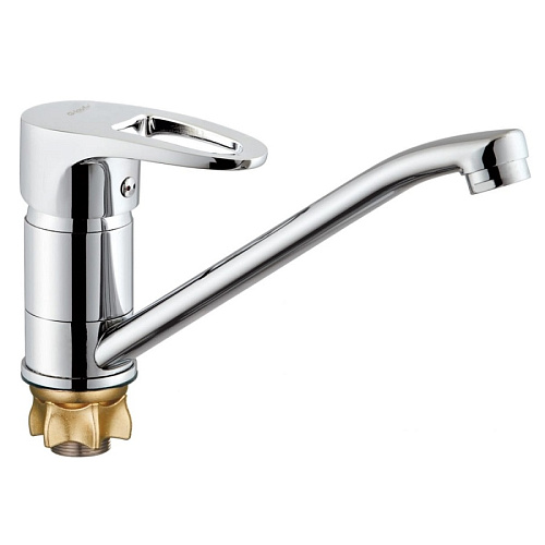 Смеситель для кухни с поворотным  изливом 240мм Ф40 4T4-A180