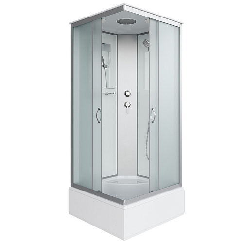 Душевая кабина Niagara NG 1108-14 900х900х2150 средний поддон матовое стекло
