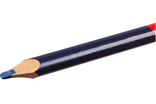 Карандаш двухцветный строительный ЗУБР КС2 180мм