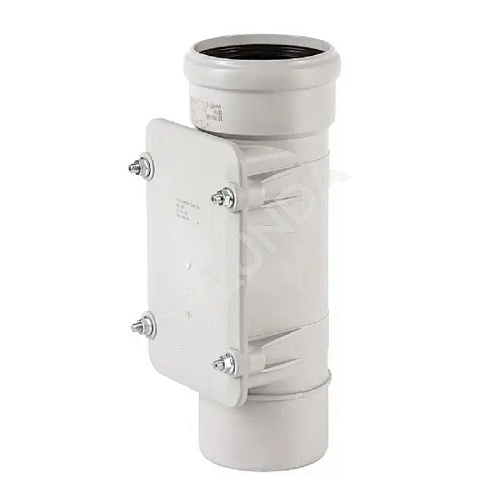Ревизия канализационная малошумная d110 мм Белая