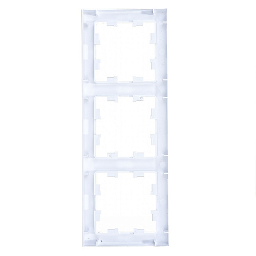 Рамка Schneider ATLASDESIGN 3 поста белая