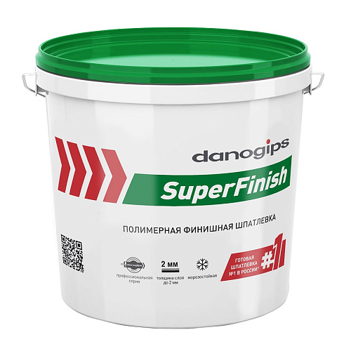 Шпатлевка полимерная SHEETROCK SuperFinish финишная 11л 18,1кг