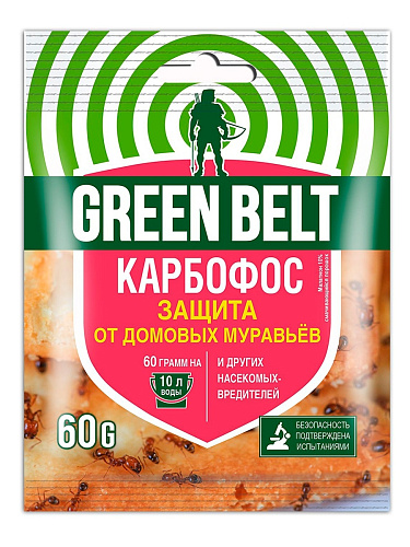 Инсектицид от домовых муравьев Карбофос 60г