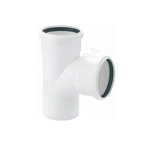Крестовина канализационная малошумная 50/50/50х90° Белая