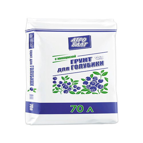 Почвогрунт специализированыый Голубика Агробалт-В 70л 