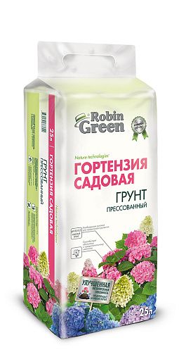 Почвогрунт специализ. для гортензий прессованный 25л