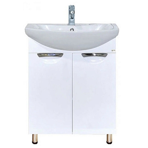 Тумба Лаванда 60 напольная с Умывальником Эллада 60