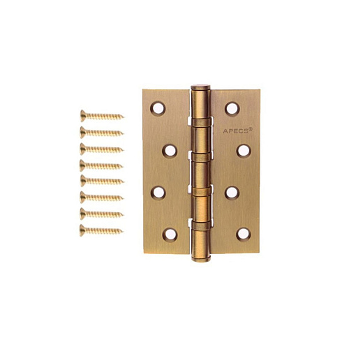 Петля врезная Apecs 100*70-B4-Steel-AN