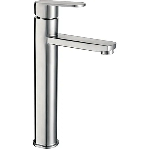 Смеситель для раковины F10805-2 высокий нерж