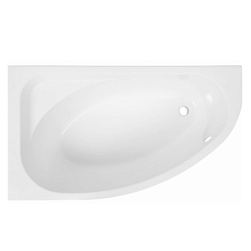 Ванна акриловая AQUANET Mia 140x80 L Левая с каркасом и фронтальной панелью