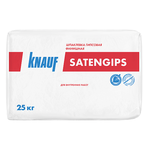 Шпаклевка гипсовая финишная KNAUF Сатенгипс 25 кг