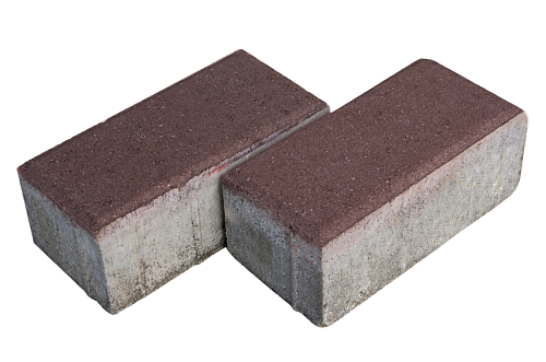 Плитка тротуарная Stellard Брусчатка Стандарт 200х100х40 коричневая