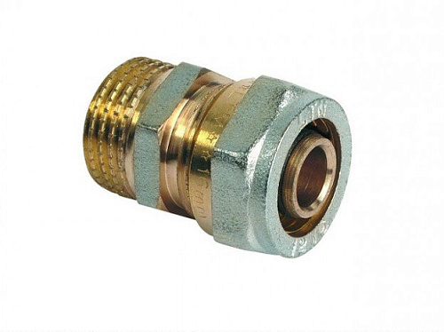 "Переходник обжимной для МП L цанга/гайка 16х3/4""ВР"