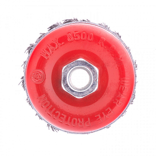 "Щетка для УШМ 80мм М14 чашка ""MATRIX"""